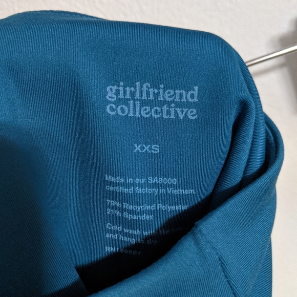 Girlfriend Collective Leggings Blue XXS - Picture 3 of 4